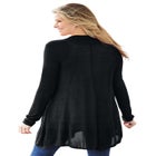 Lightweight Open Front Cardigan image number null