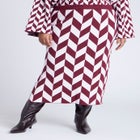 Intarsia Sweater Skirt image number null