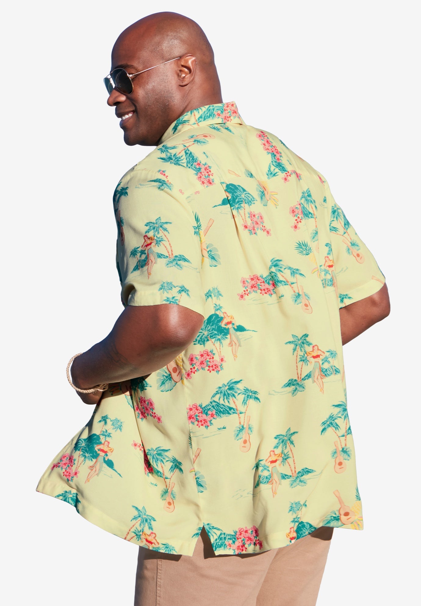 Printed Camp Shirt image number 1