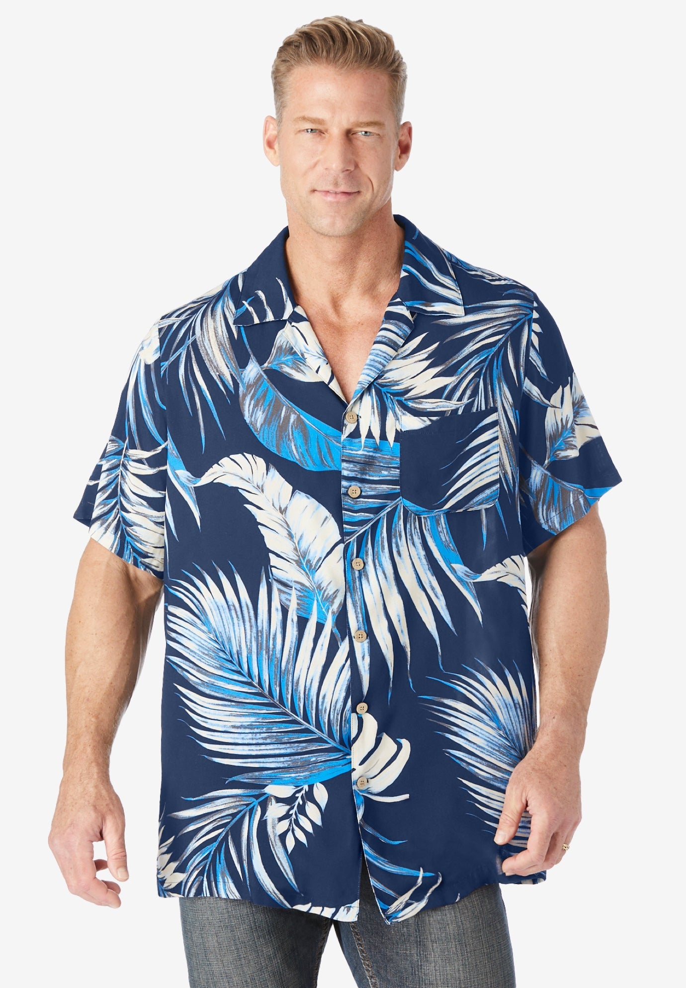 Printed Camp Shirt image number 0