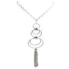 Chain Tassel Pendant Necklace image number null