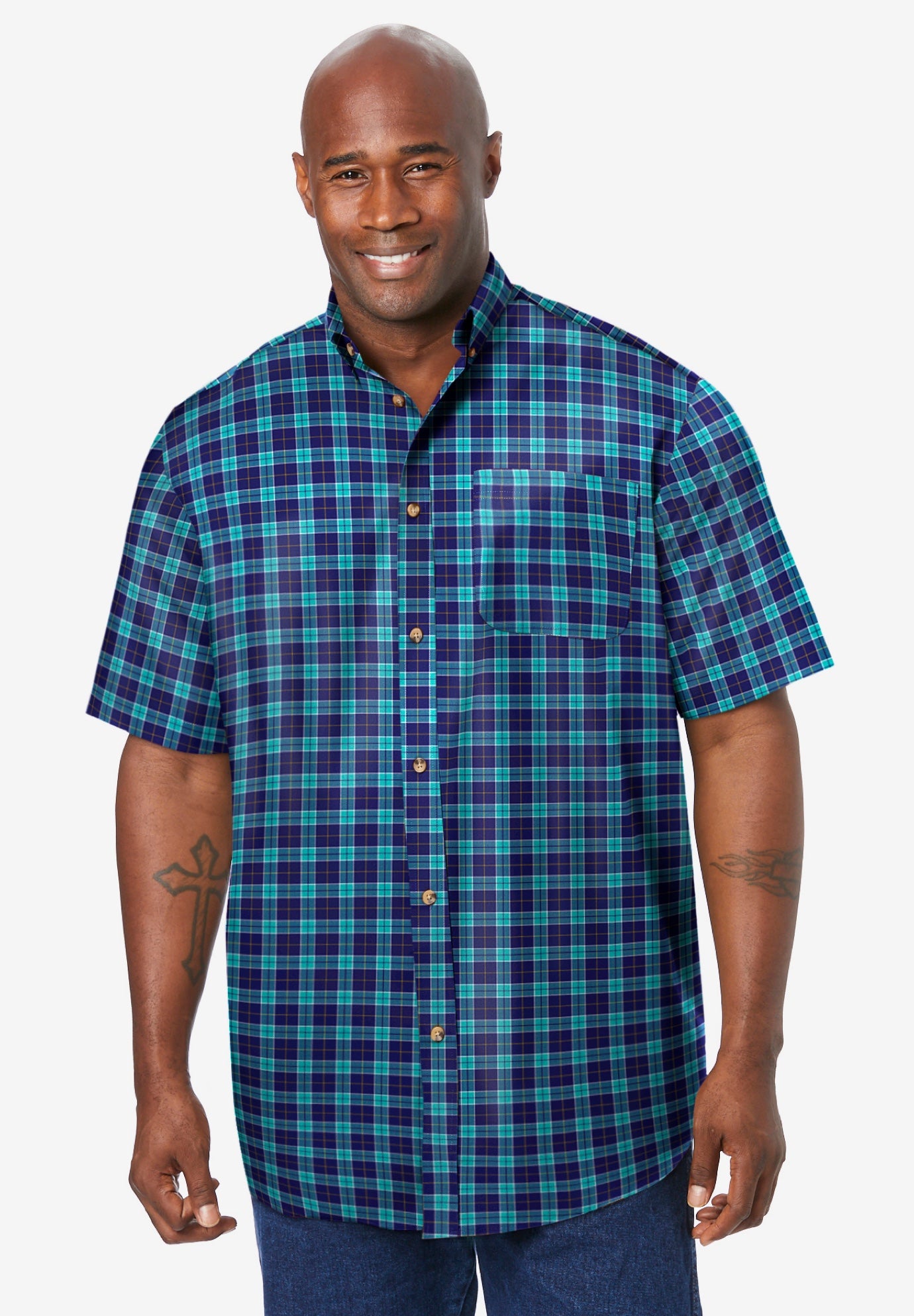 Short Sleeve Wrinkle-Free Sport Shirt image number 0