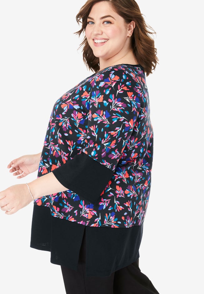 EveryWear Essentials™ Scoop Neck Tunic image number 2