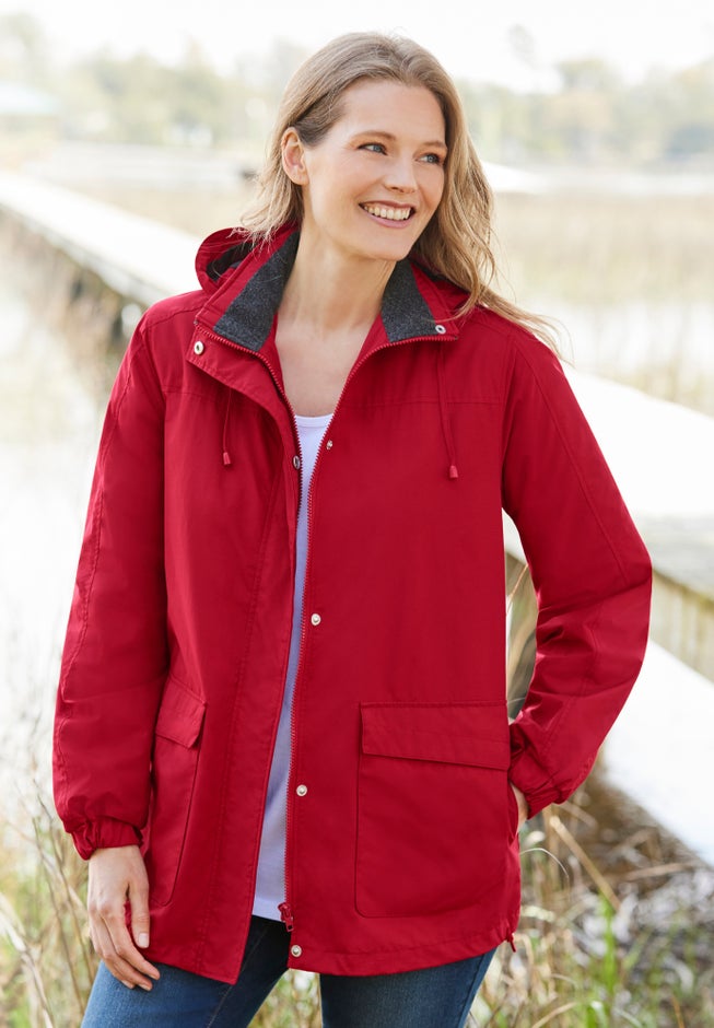 Fleece-Lined Taslon® Jacket image number 0