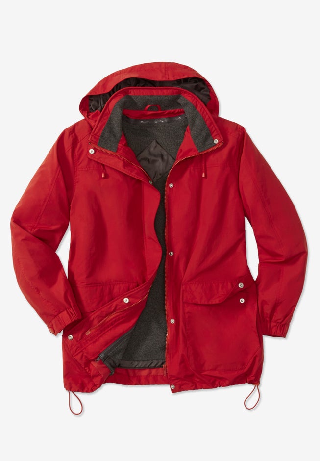 Fleece-Lined Taslon® Jacket image number 3
