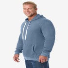 Waffle-Knit Thermal Hoodie image number null