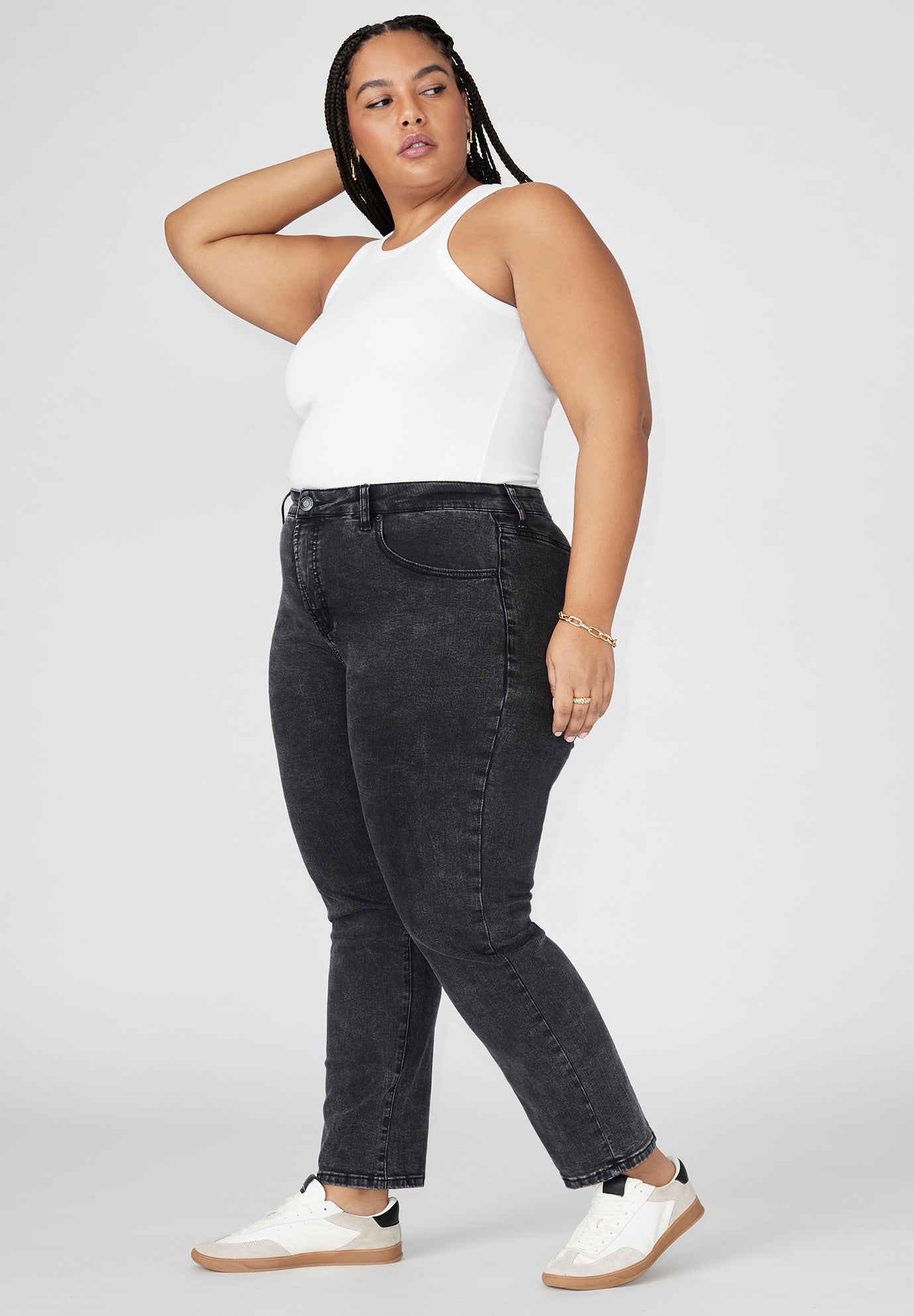 The Leigh Super Stretch Slim Leg Jean image number 1