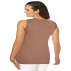 Scoop-Neck Sweater Tank image number 1