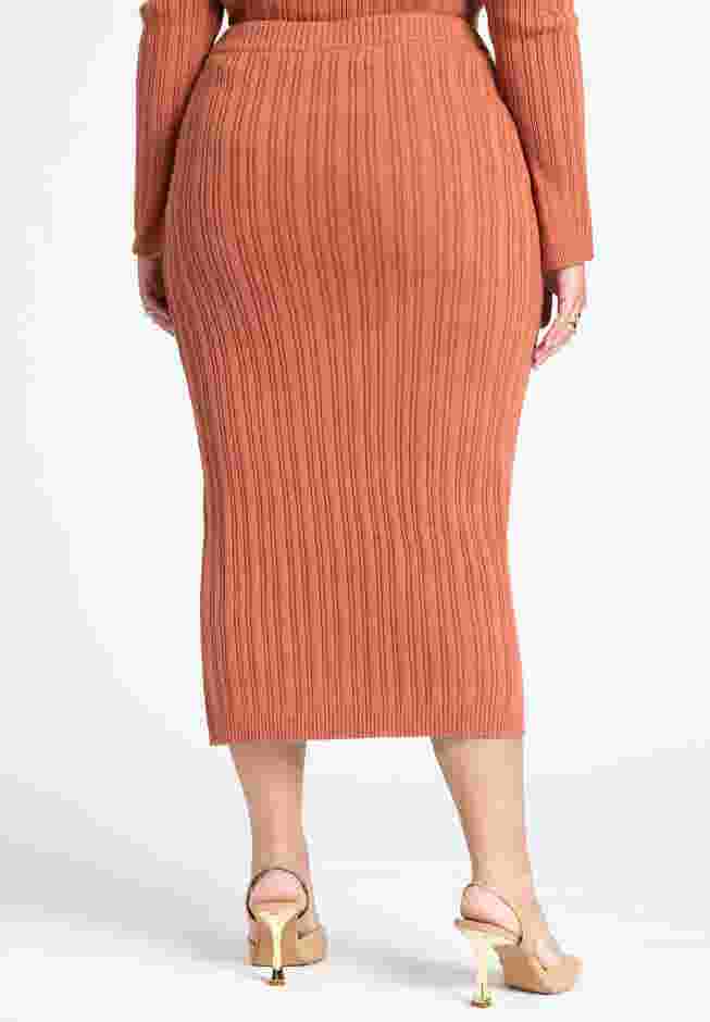 Midi Knit Sweater Skirt image number 2