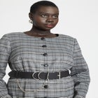  Wide Waist Chain Belt image number null