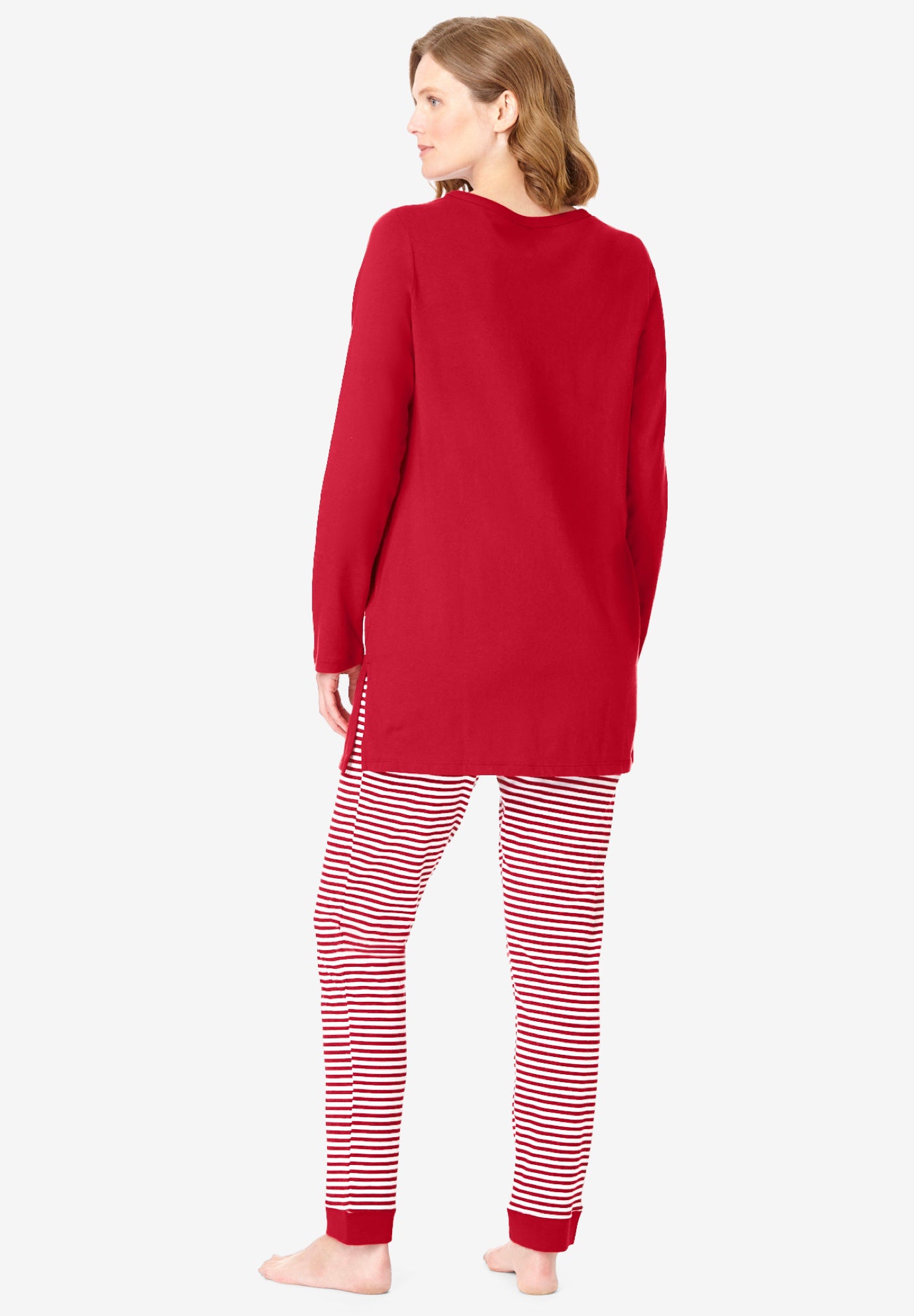 Henley Tunic & Jogger PJ Set image number 1