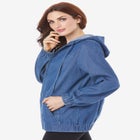 Cotton Complete Zip-Up Hoodie image number 2