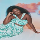 Split Strap Crop Top image number null