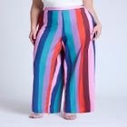 Pull On Printed Wide Leg Pant image number null