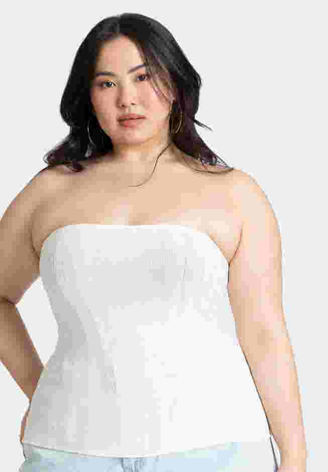 Sweater Tube Top image number 1