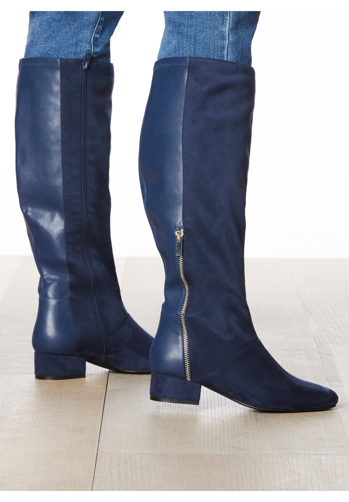 The Ivana Tall Wide Calf Boot By Comfortview image number 7