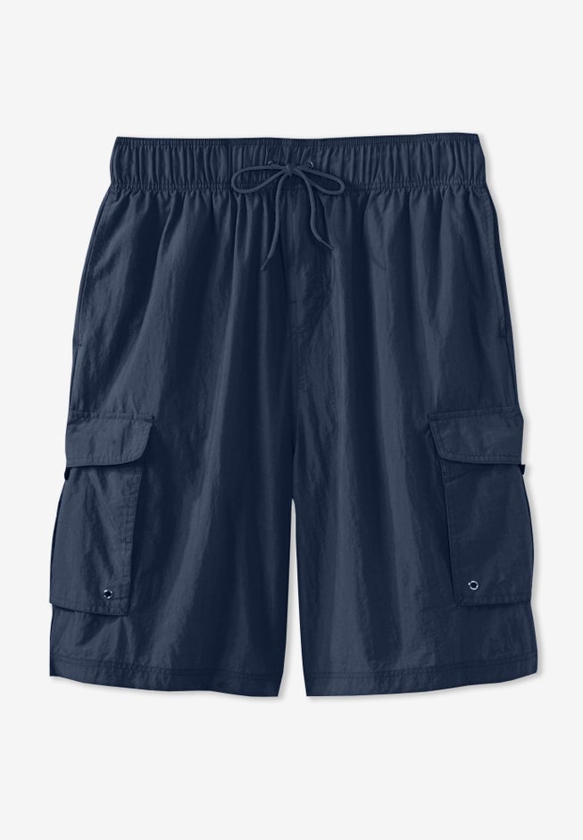 8" Cargo Swim Trunks image number 4