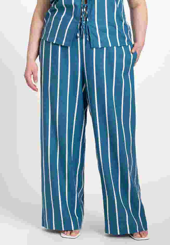 Striped Linen Pant image number 1