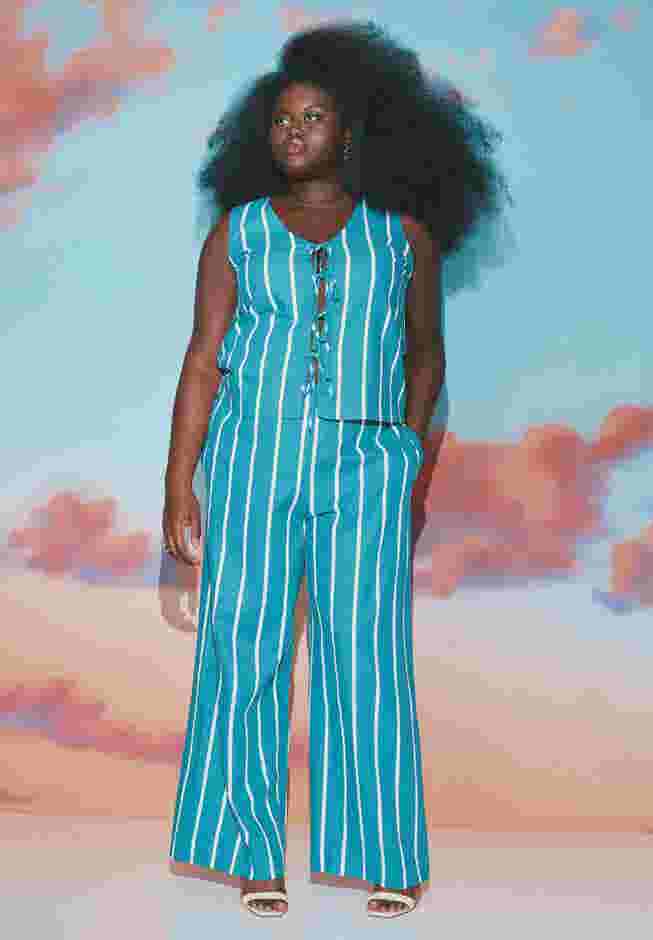Striped Linen Pant image number 0