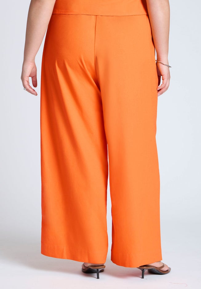 Easy Wide Leg Linen Pant image number 2