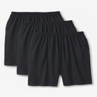 Lightweight Longer Length Jersey Shorts 3-Pack image number null
