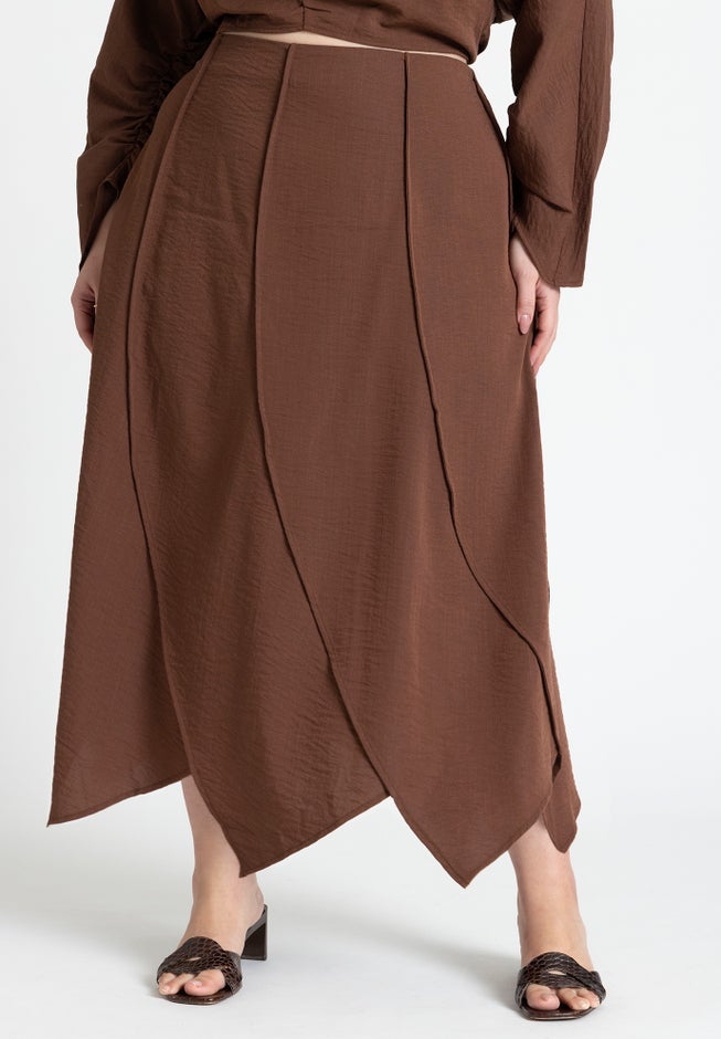 Seam Detail Skirt image number null