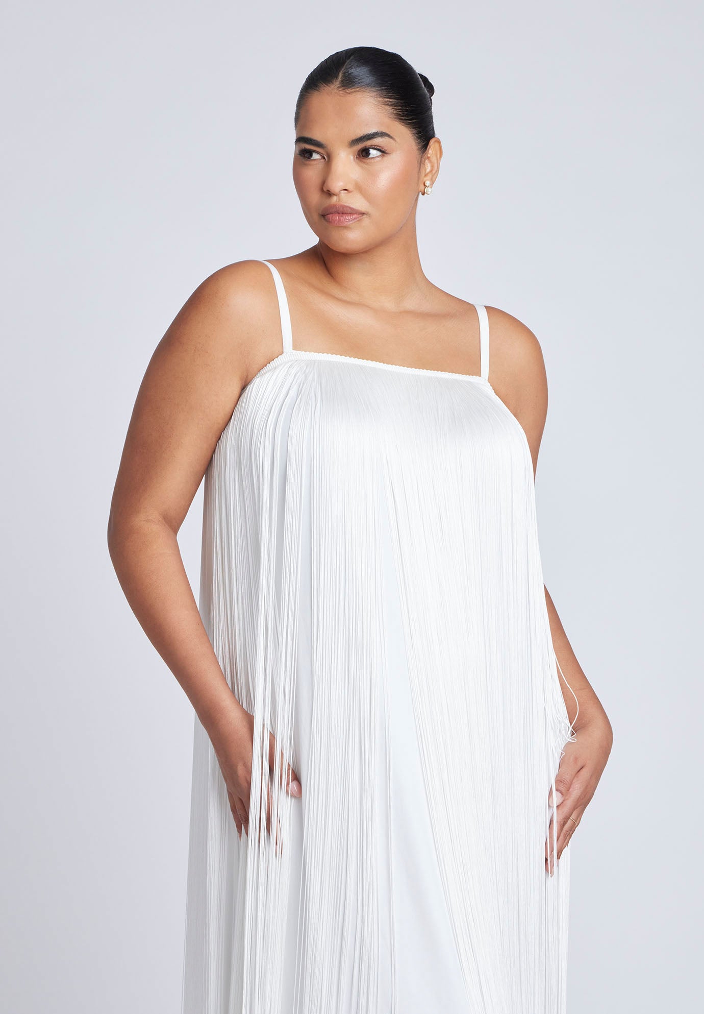 Fringe Maxi Dress image number 3