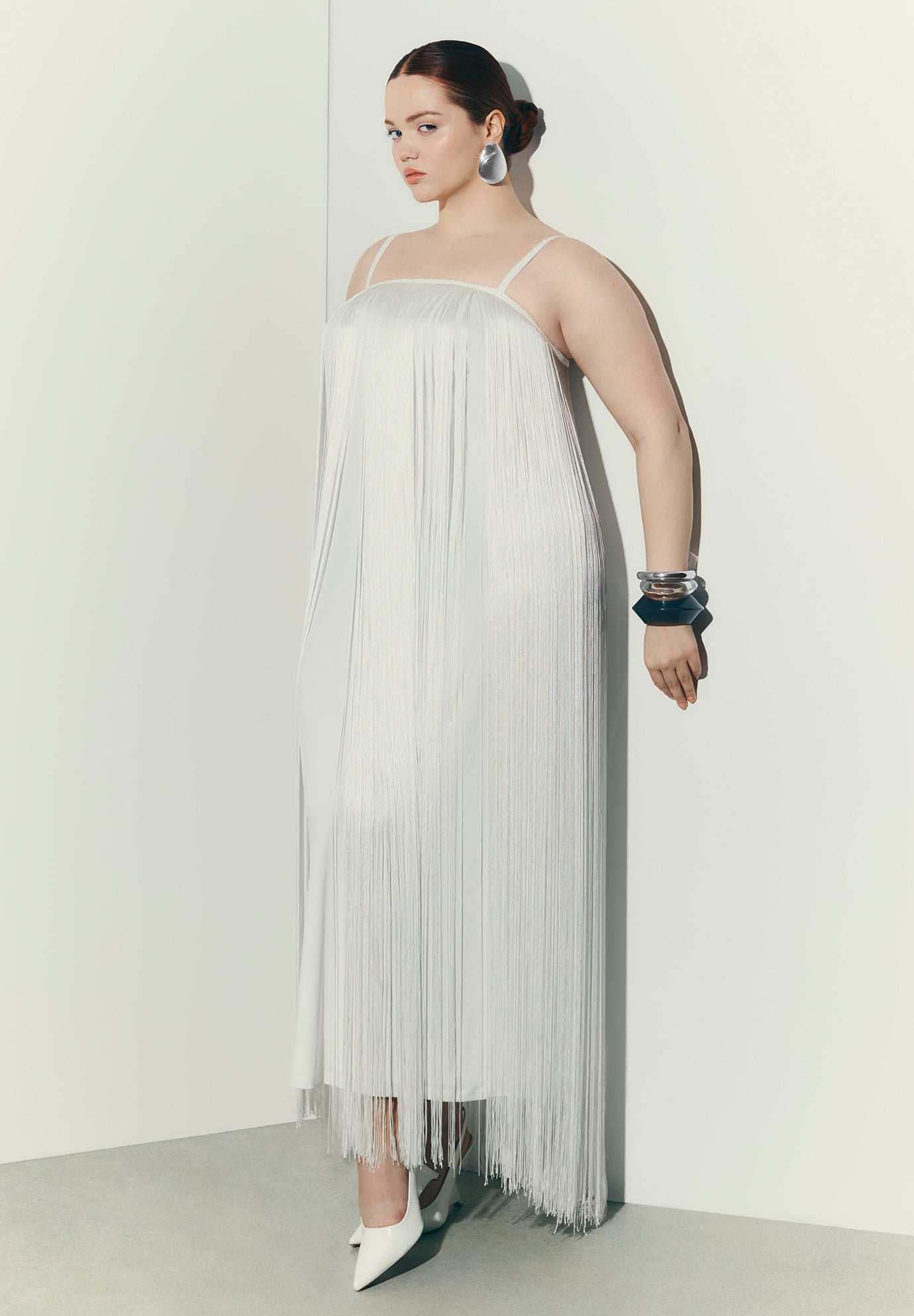 Fringe Maxi Dress image number 0
