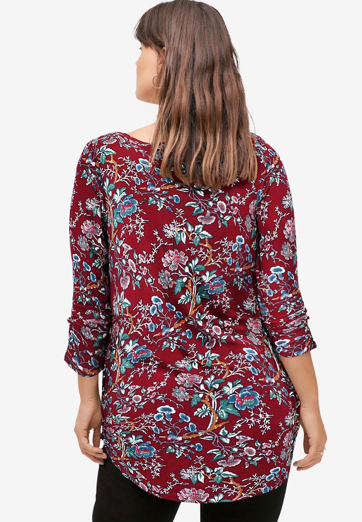 Inverted Front Pleat Tunic image number 1