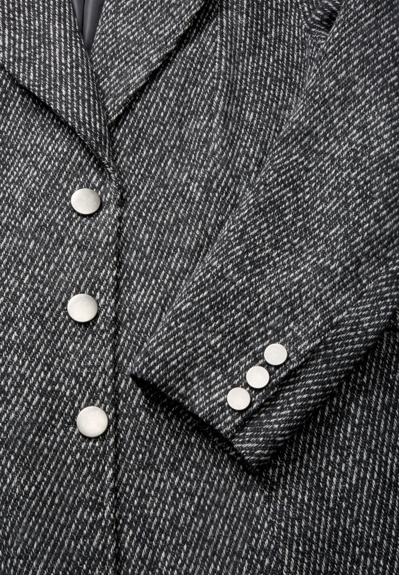 Plus Size Tailored Tweed Coat image number 3