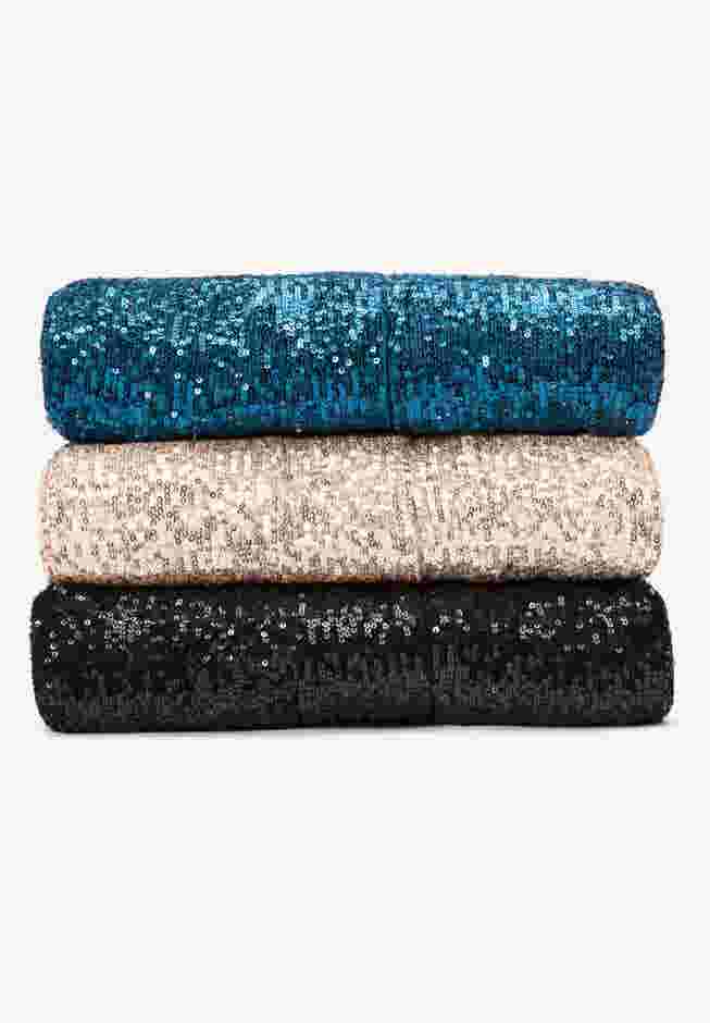Plus Size Sequin Duster image number 3