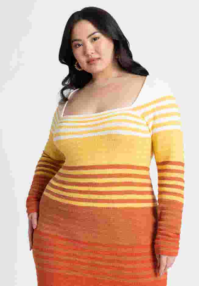 Crochet Multicolor Maxi Dress image number 2