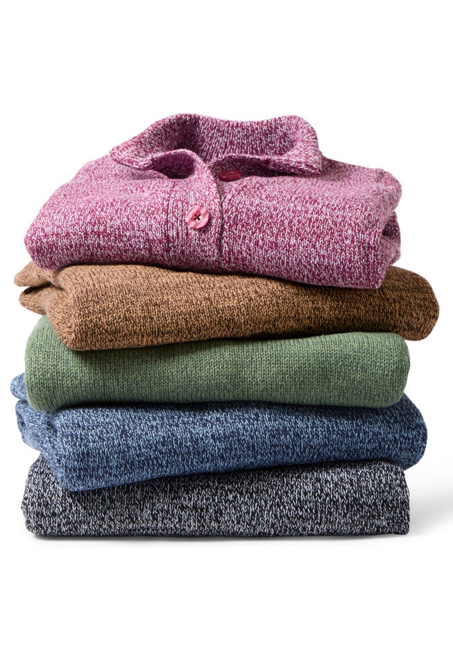 Marled Sweater Jacket image number 3