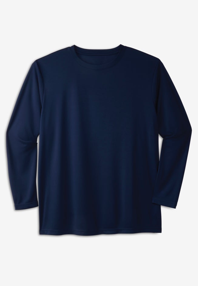 No Sweat Long-Sleeve Crewneck Tee image number 0