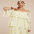 Tiered Lace Maxi Dress image number 1