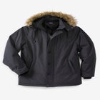 Arctic Down Parka with Detachable Hood and Insulated Cuffs image number null