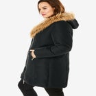 Plus Size Double Layer Puffer Coat image number null