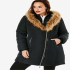 Plus Size Double Layer Puffer Coat image number null