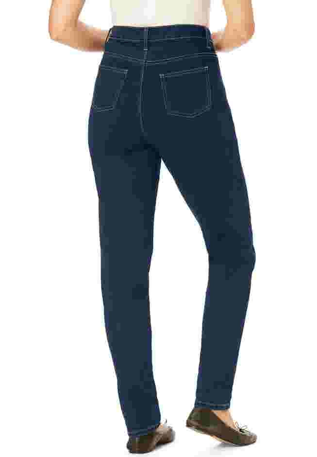 Comfort Stretch Straight-Leg Denim Jean image number 1