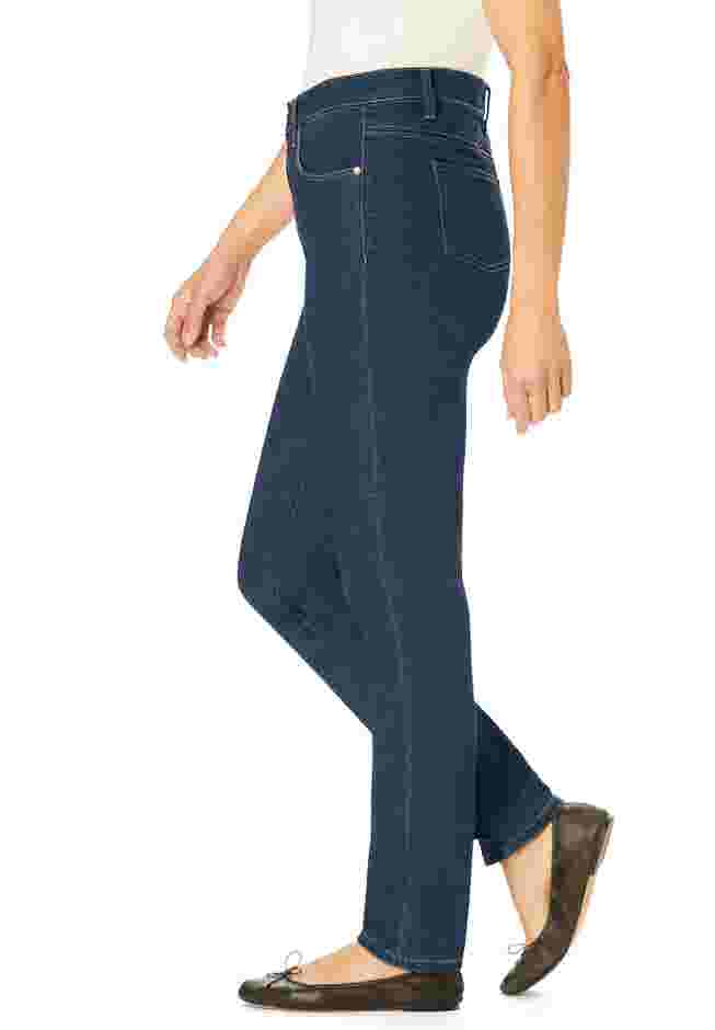 Comfort Stretch Straight-Leg Denim Jean image number 2