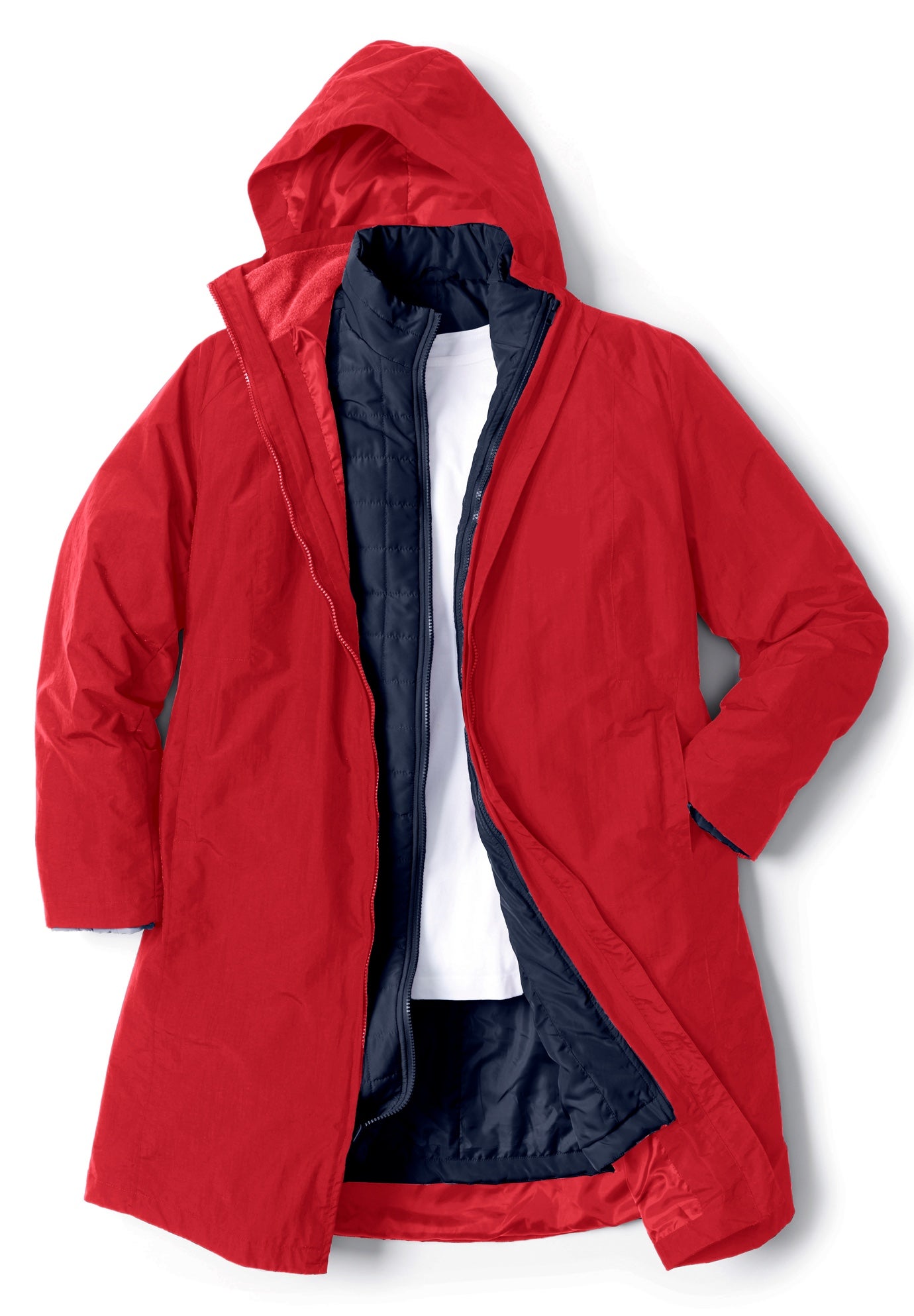 3-in-1 Hooded Taslon® Jacket image number 6
