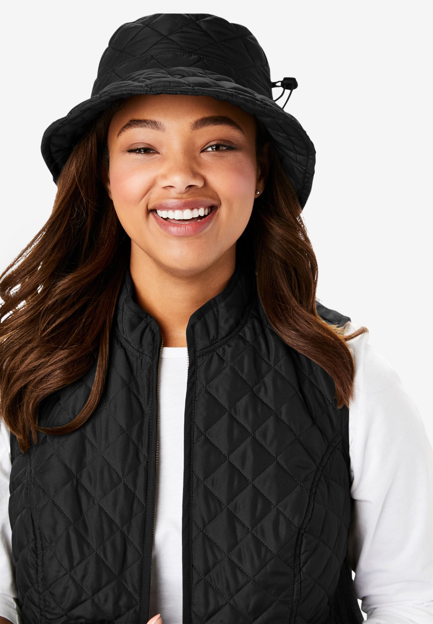 Quilted Bucket Hat image number 1