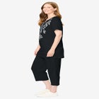 Printed Tunic and Capri Set image number 2