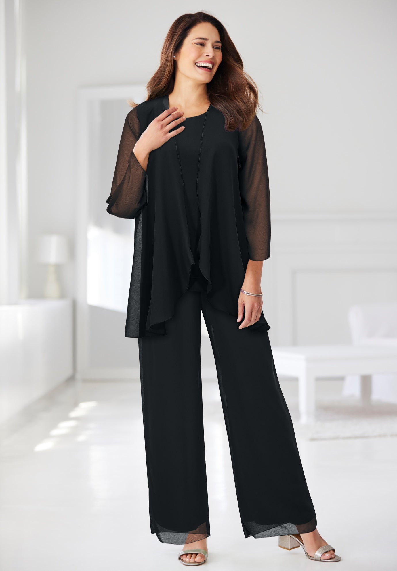 3 Piece Cascade Pant Set image number 0