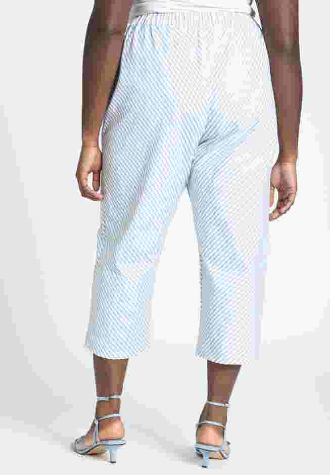 Pinstripe Culotte image number 2