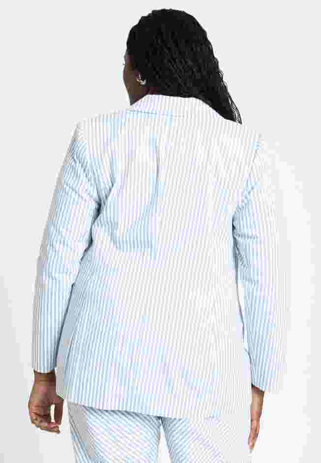 Pinstripe Blazer image number 1