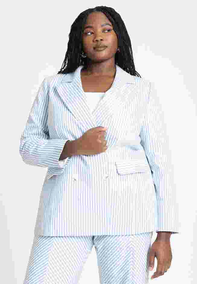 Pinstripe Blazer image number 0