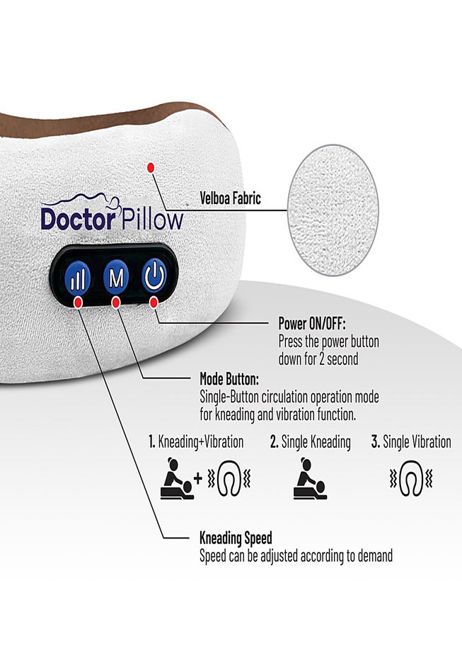 Thera Neck Pillow Massager by Doctor Pillow image number 4