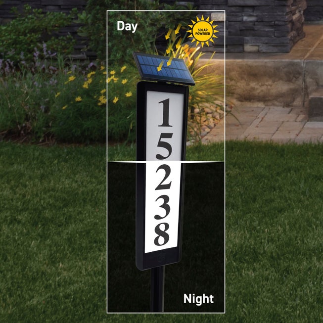 Sensor Brite® Solar-Powered Address Sign image number 4