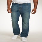 Athletic Fit Side Elastic 5-Pocket Jeans image number 0